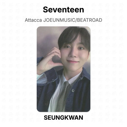 Seventeen Attacca JOEUNMUSIC/BEATROAD Official Photocard
