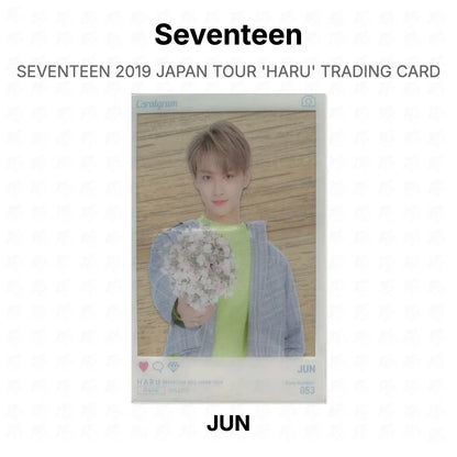 Seventeen 2019 JAPAN TOUR 'HARU' TRADING CARD Official Photocard