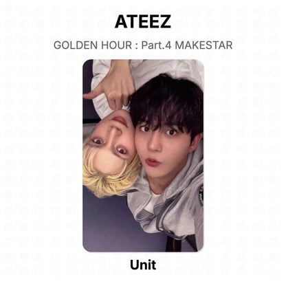 ATEEZ GOLDEN HOUR : Part.4 MAKESTAR Official Photocard
