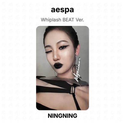 aespa Whiplash BEAT Ver. Official Photocard