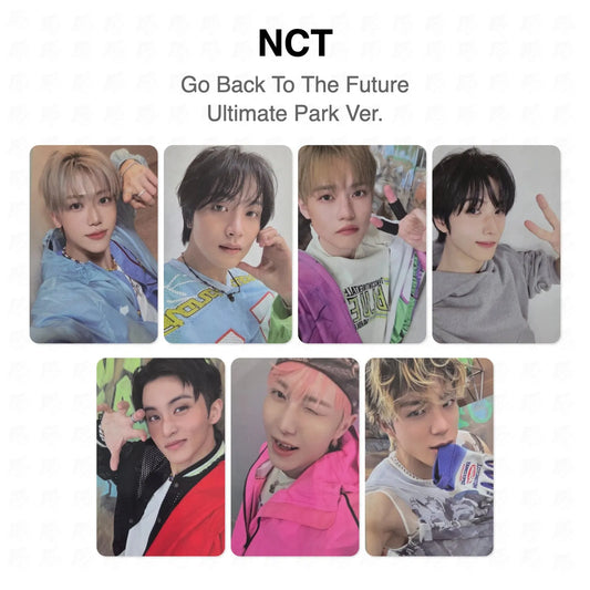 NCT Go Back To The Future Ultimate Park Ver. Official Photocard