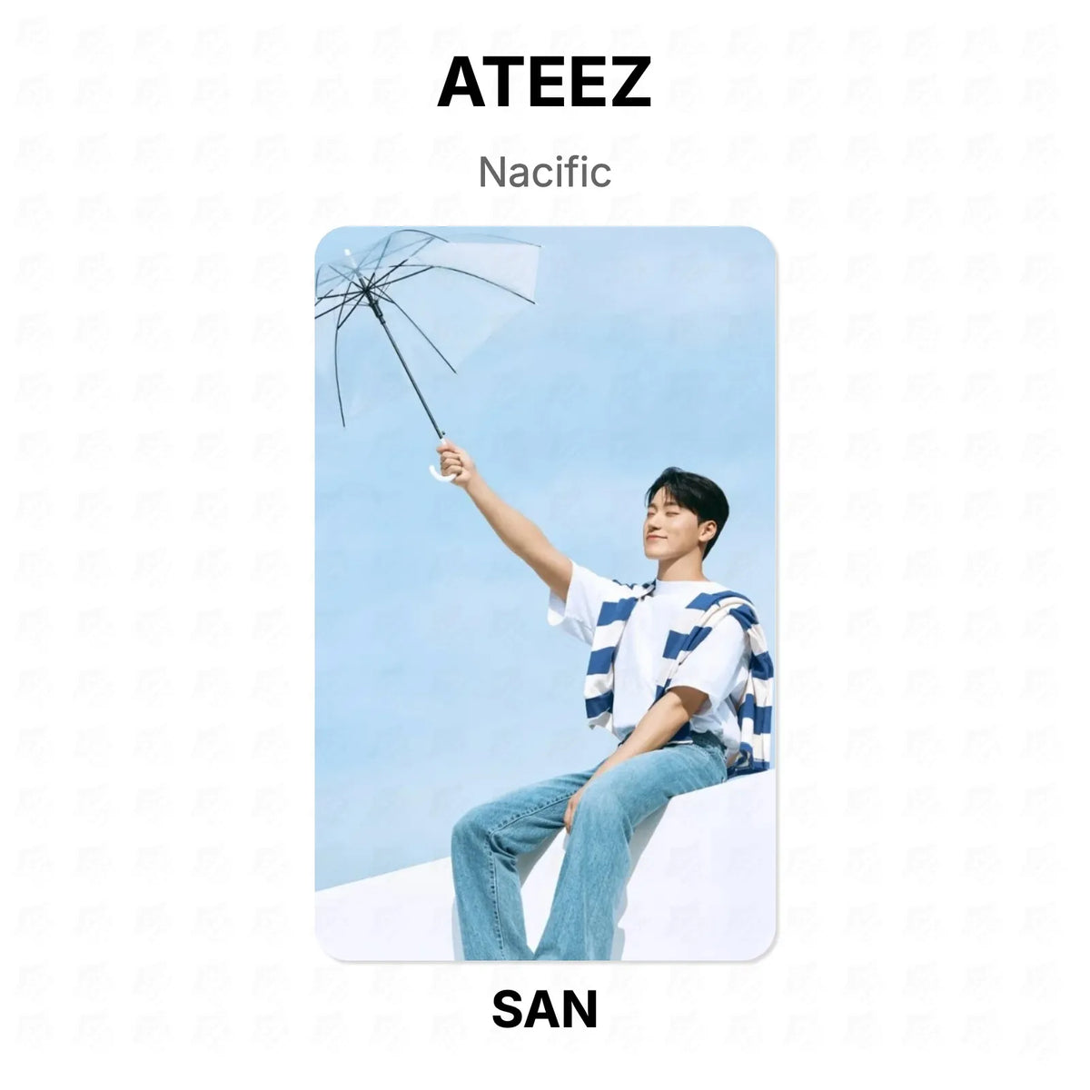 ATEEZ Nacific Official Photocard