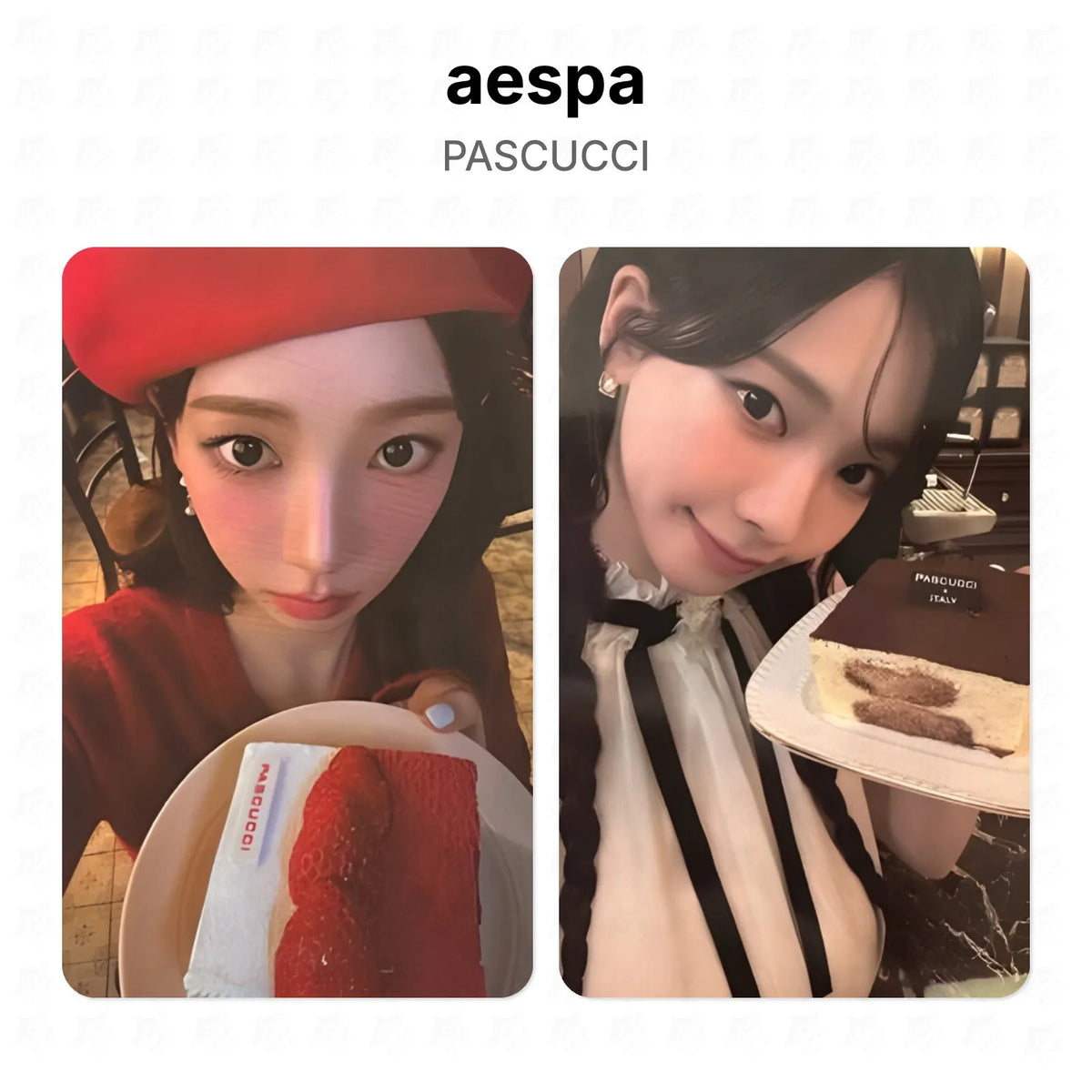 aespa PASCUCCI Official Photocard