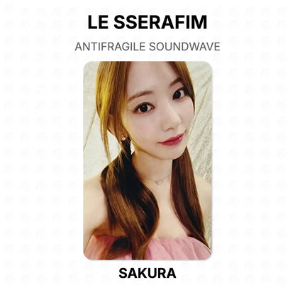 LE SSERAFIM ANTIFRAGILE SOUNDWAVE Official Photocard