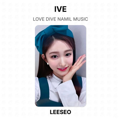 IVE LOVE DIVE NAMIL MUSIC Official Photocard