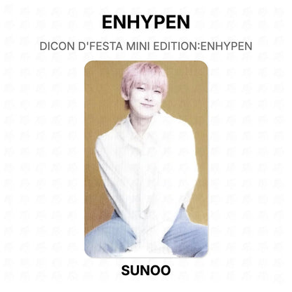 ENHYPEN DICON D'FESTA MINI EDITION:ENHYPEN Official Photocard