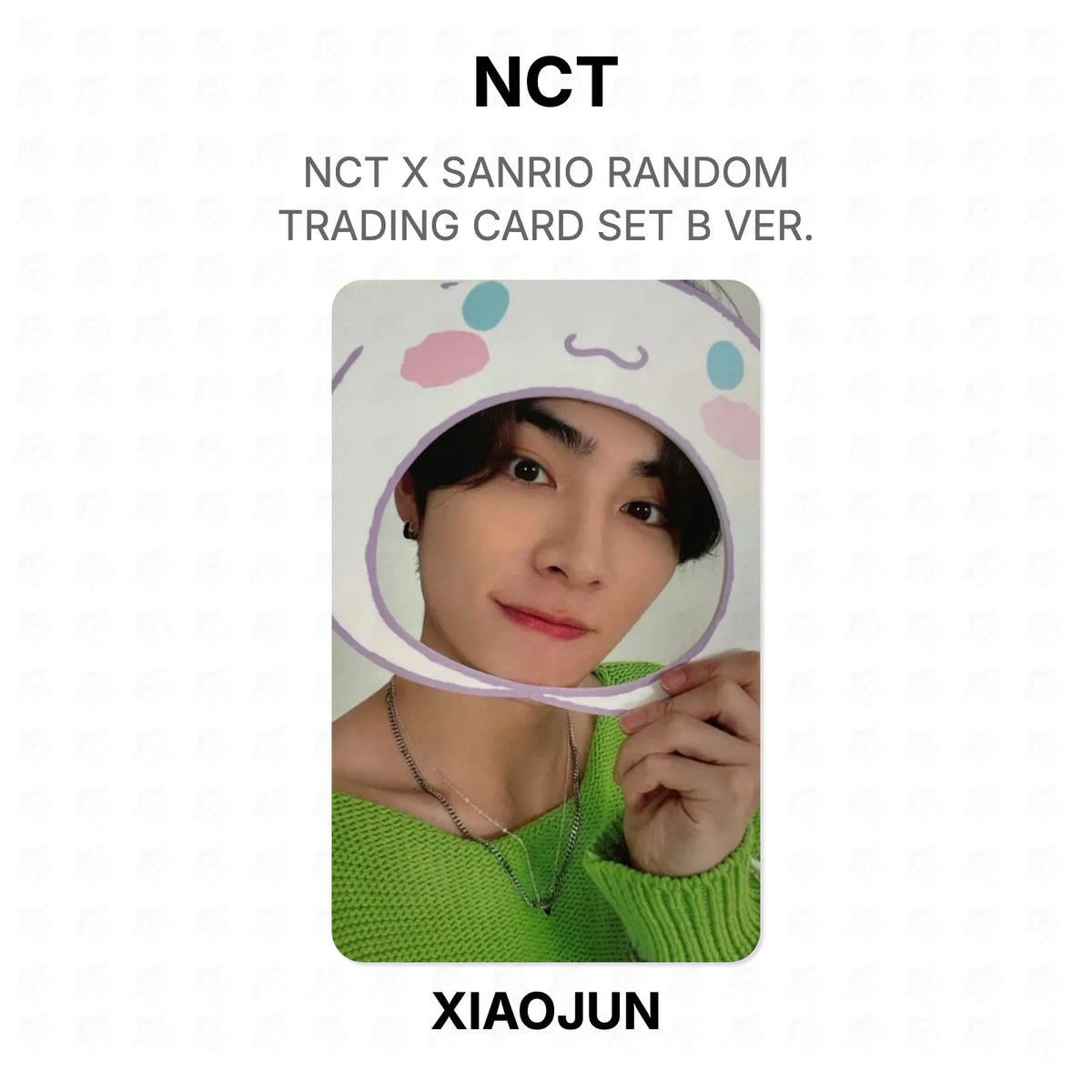 NCT X SANRIO RANDOM TRADING CARD SET B VER. Official Photocard