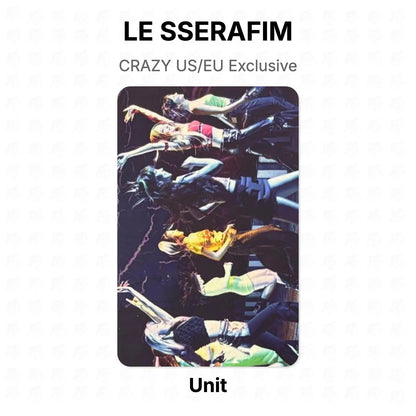 LE SSERAFIM CRAZY US/EU Exclusive Official Photocard
