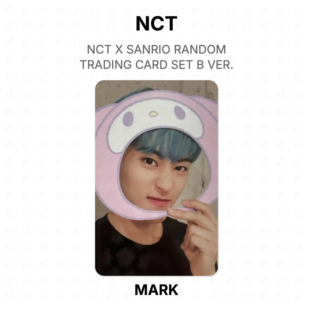 NCT X SANRIO RANDOM TRADING CARD SET B VER. Official Photocard