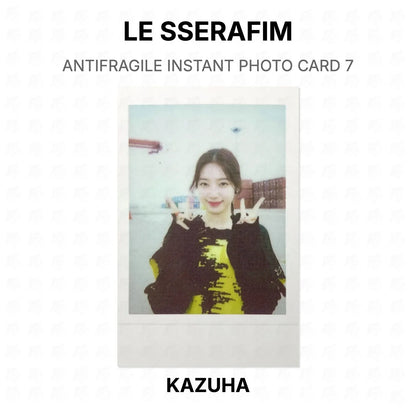 LE SSERAFIM ANTIFRAGILE INSTANT PHOTO CARD 7 Official Photocard