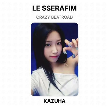 LE SSERAFIM CRAZY BEATROAD Official Photocard