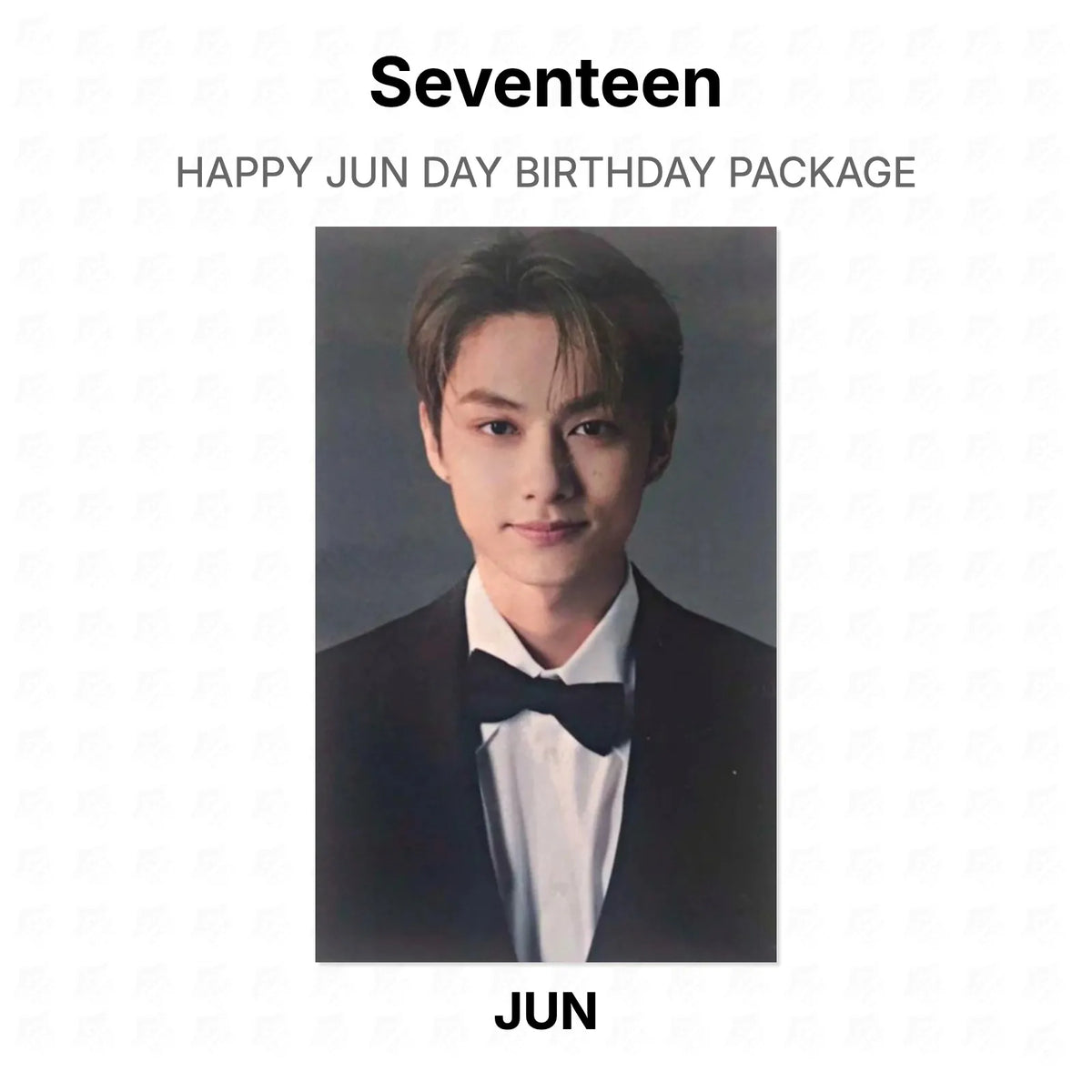 Seventeen HAPPY JUN DAY BIRTHDAY PACKAGE Official Photocard