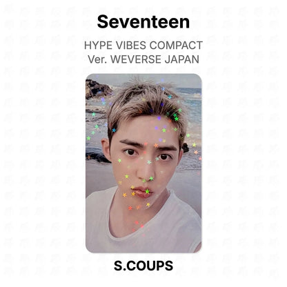 Seventeen HYPE VIBES COMPACT Ver. WEVERSE JAPAN Official Photocard