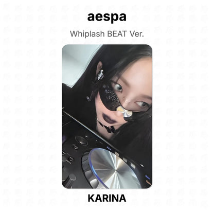 aespa Whiplash BEAT Ver. Official Photocard