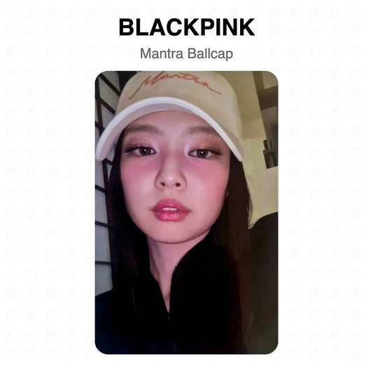 BLACKPINK Mantra Ballcap Official Photocard