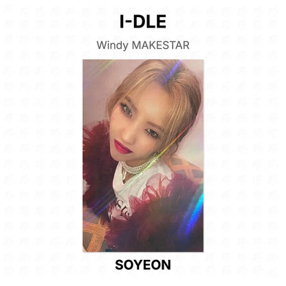 I-DLE Windy MAKESTAR Official Photocard