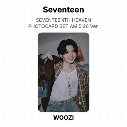 Seventeen SEVENTEENTH HEAVEN PHOTOCARD SET AM 5:26 Ver. Official Photocard