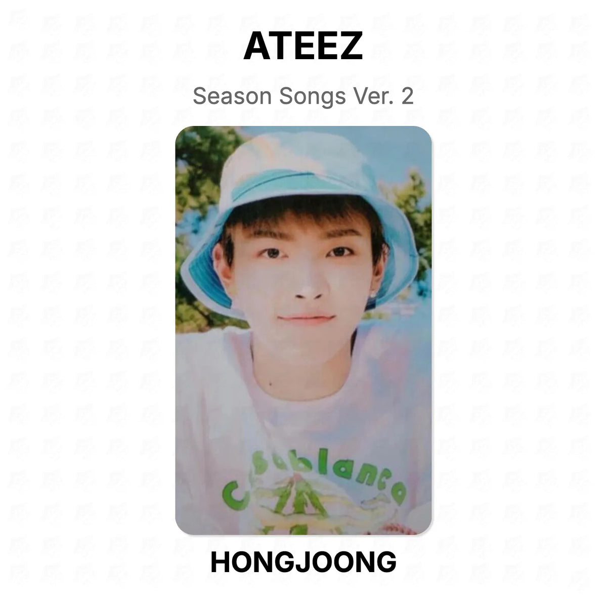 ATEEZ Season Songs Ver. 2 Official Photocard