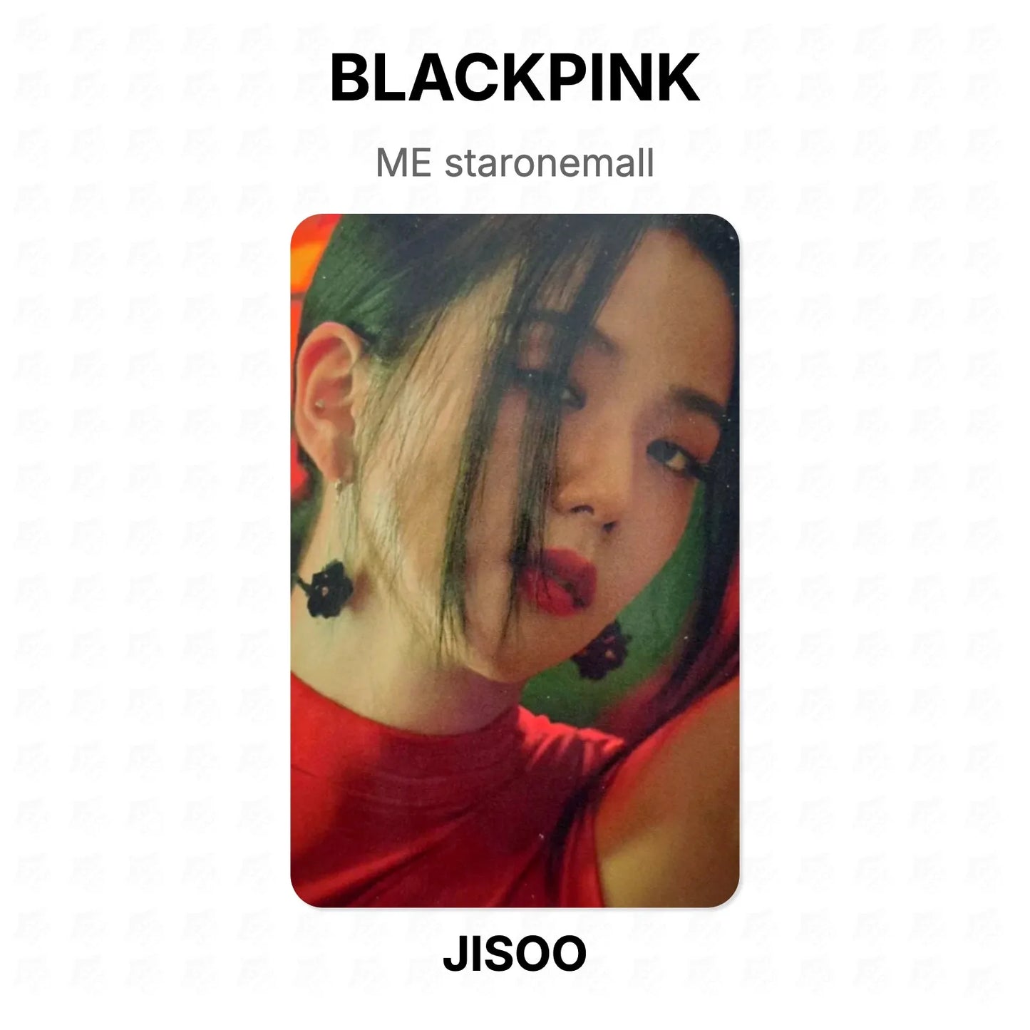 BLACKPINK ME staronemall Official Photocard