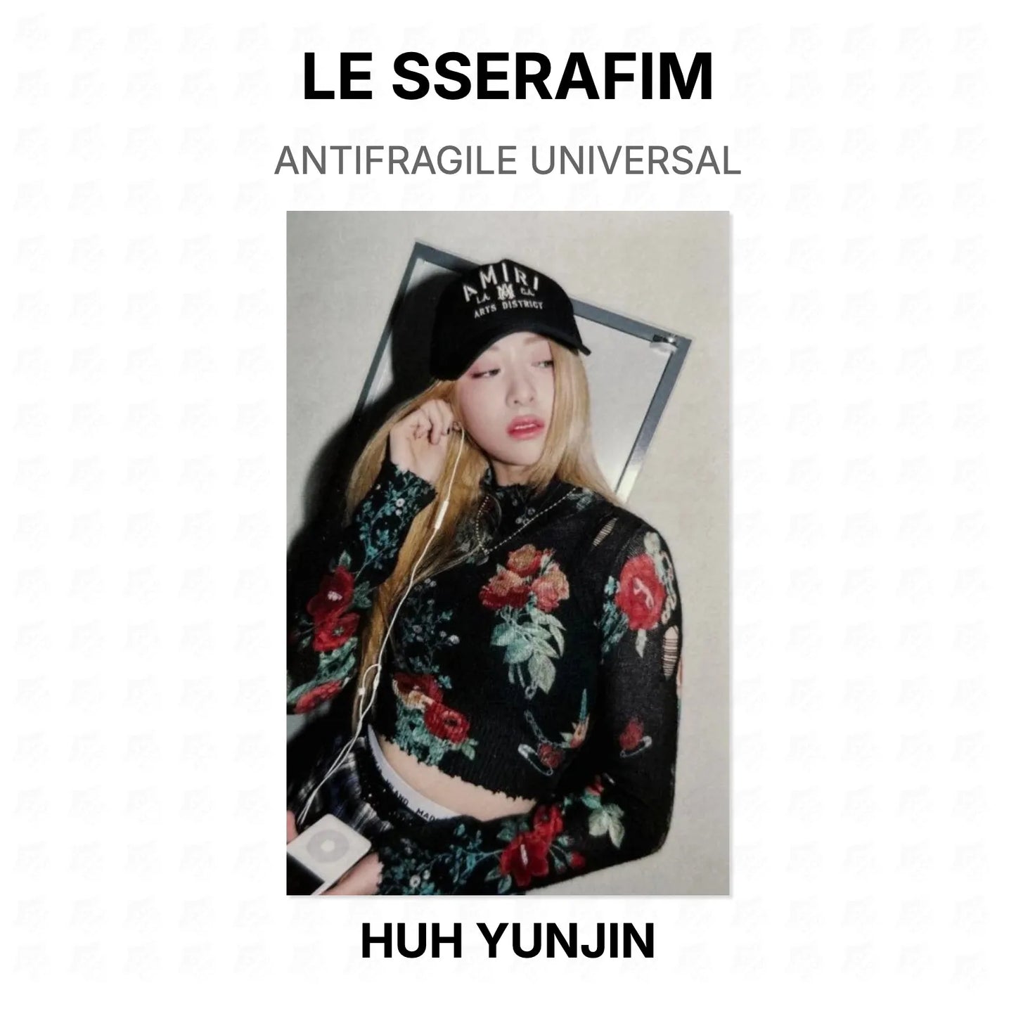 LE SSERAFIM ANTIFRAGILE UNIVERSAL Official Photocard
