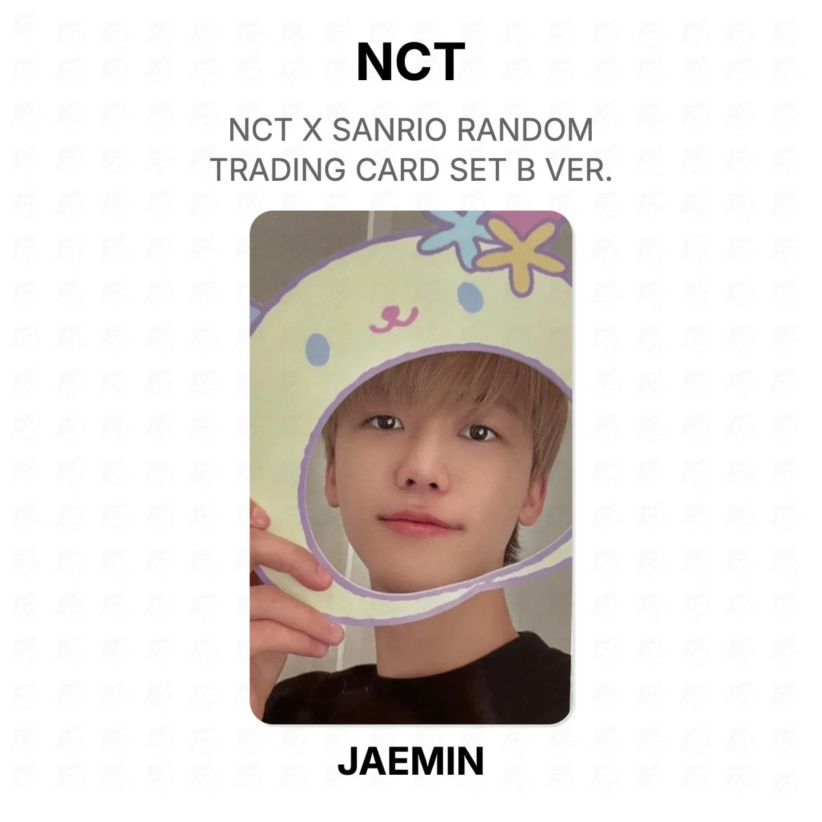 NCT X SANRIO RANDOM TRADING CARD SET B VER. Official Photocard