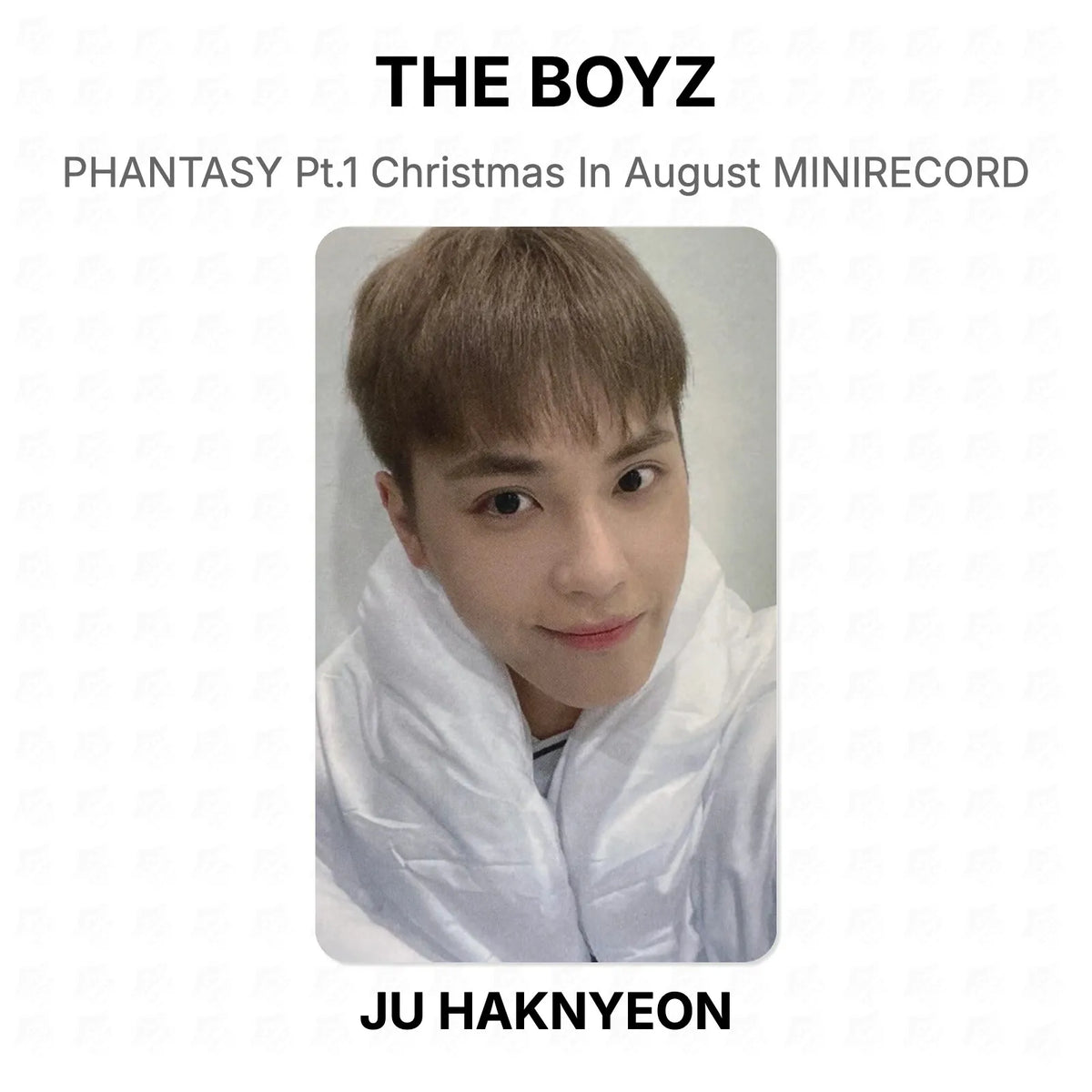 THE BOYZ PHANTASY Pt.1 Christmas In August MINIRECORD Official Photocard