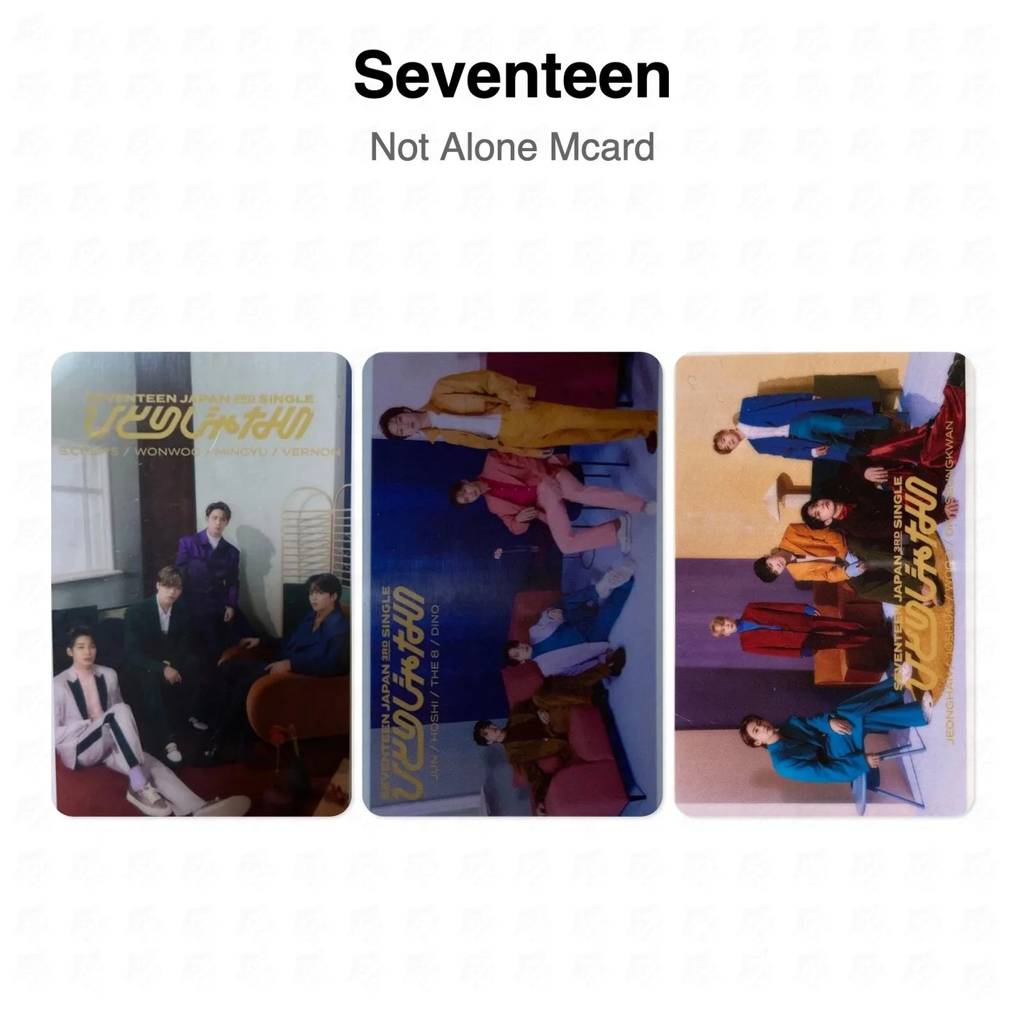 Seventeen Not Alone Mcard Official Photocard