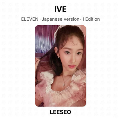 IVE ELEVEN -Japanese version- I Edition Official Photocard