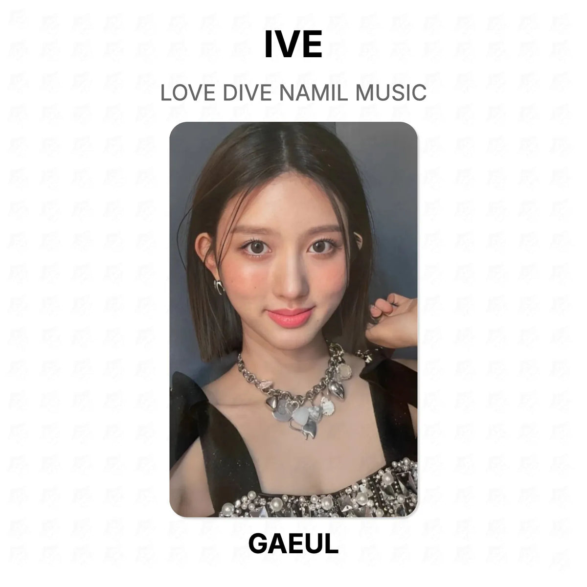 IVE LOVE DIVE NAMIL MUSIC Official Photocard