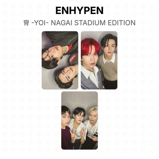 ENHYPEN 宵 -YOI- NAGAI STADIUM EDITION Official Photocard