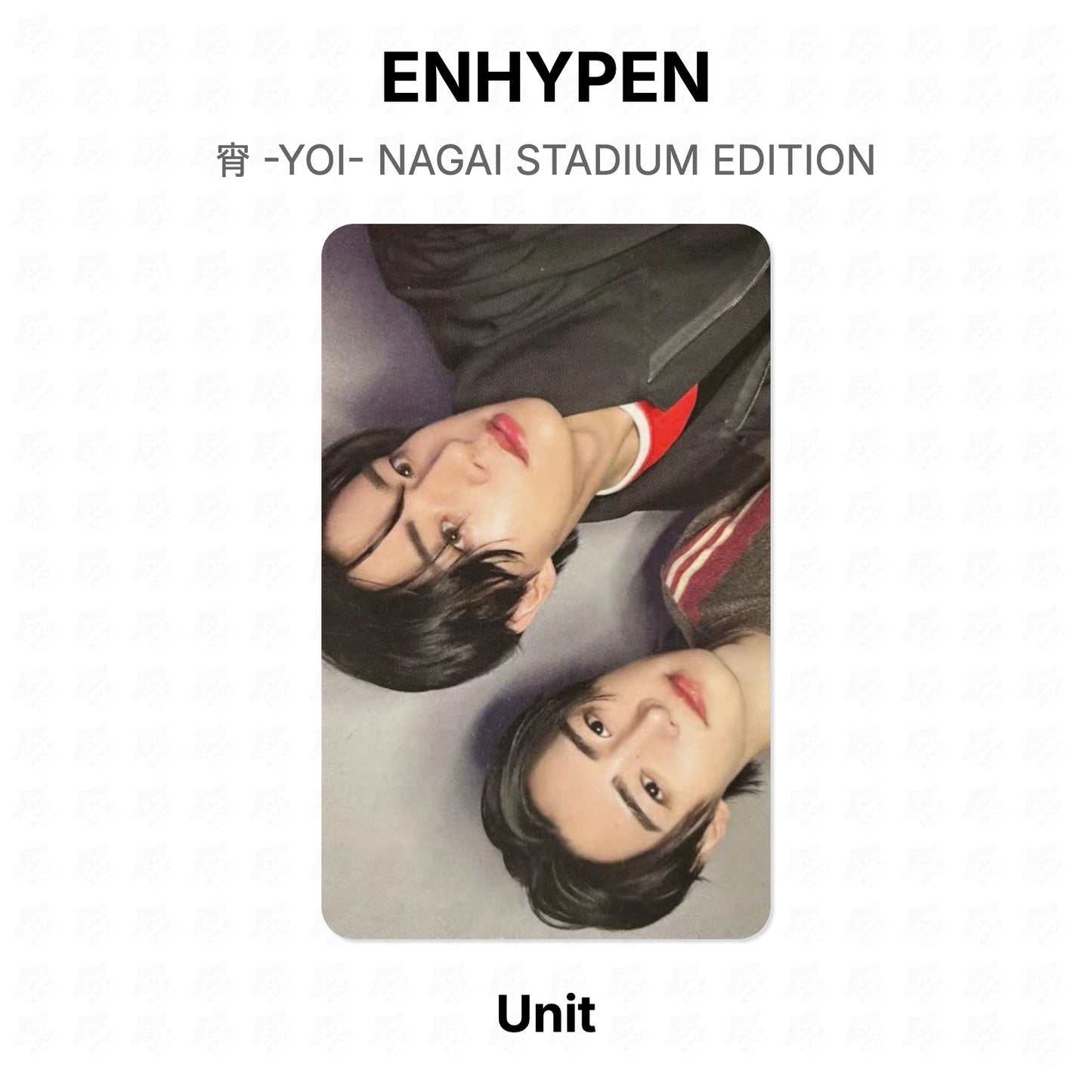 ENHYPEN 宵 -YOI- NAGAI STADIUM EDITION Official Photocard