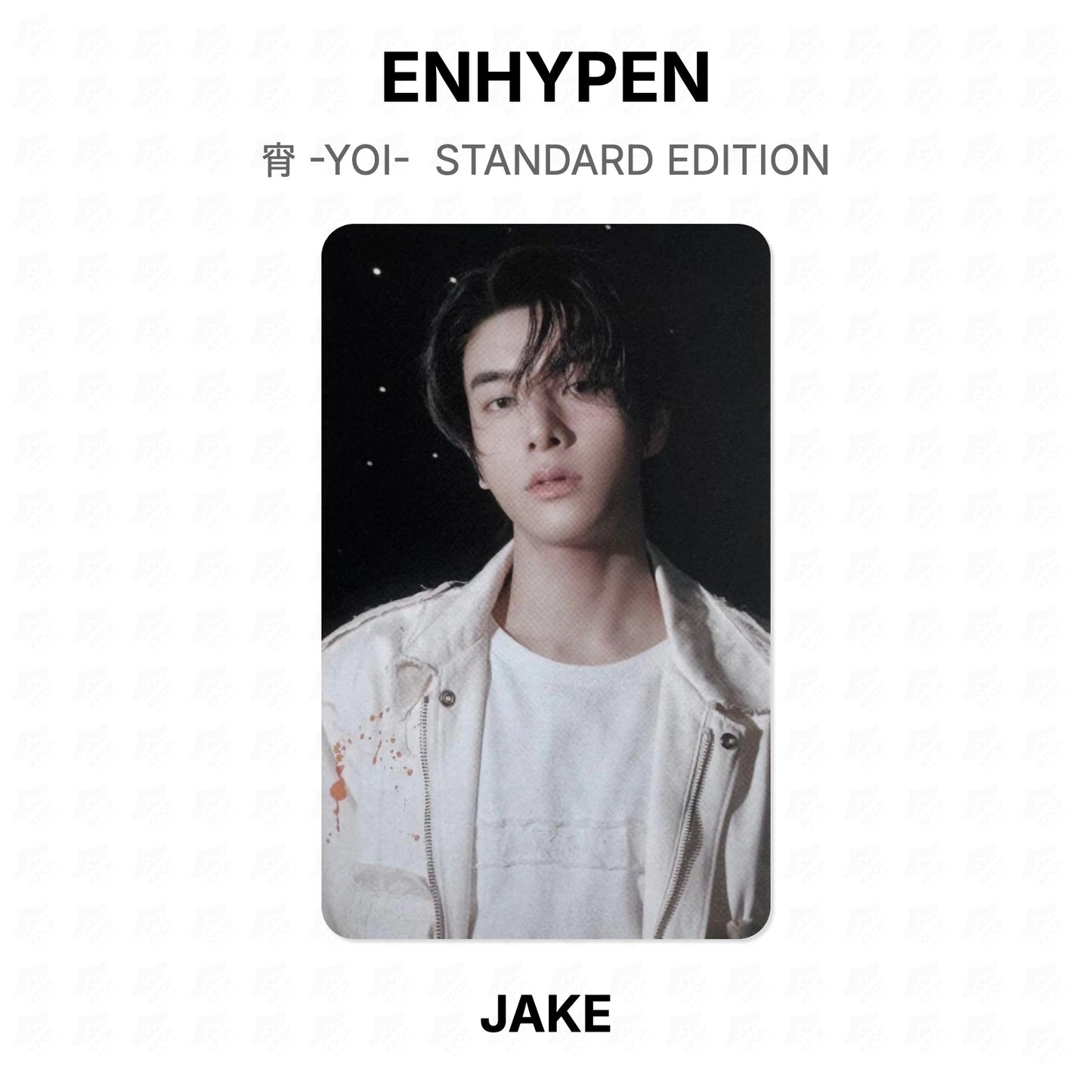 ENHYPEN 宵 -YOI- STANDARD EDITION Official Photocard