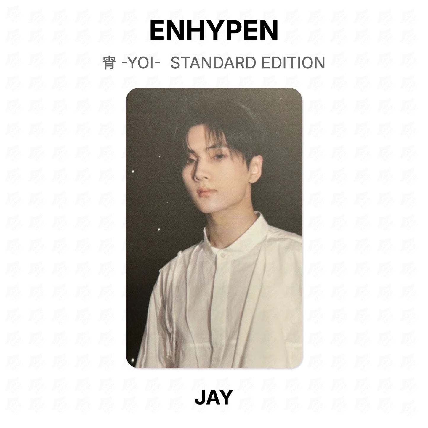 ENHYPEN 宵 -YOI- STANDARD EDITION Official Photocard