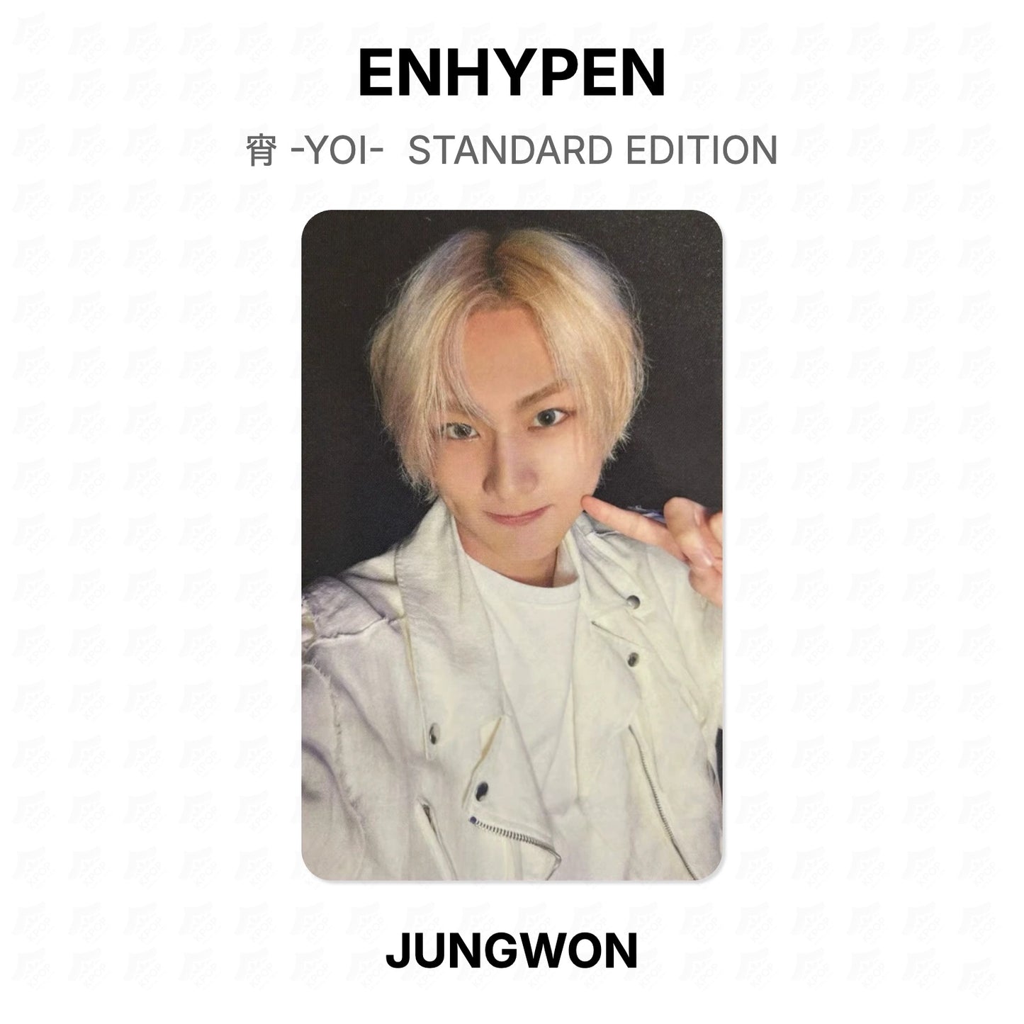 ENHYPEN 宵 -YOI- STANDARD EDITION Official Photocard