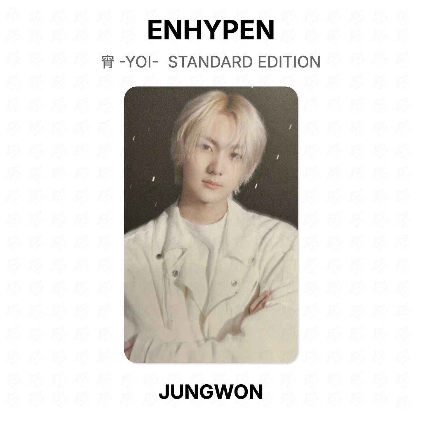 ENHYPEN 宵 -YOI- STANDARD EDITION Official Photocard