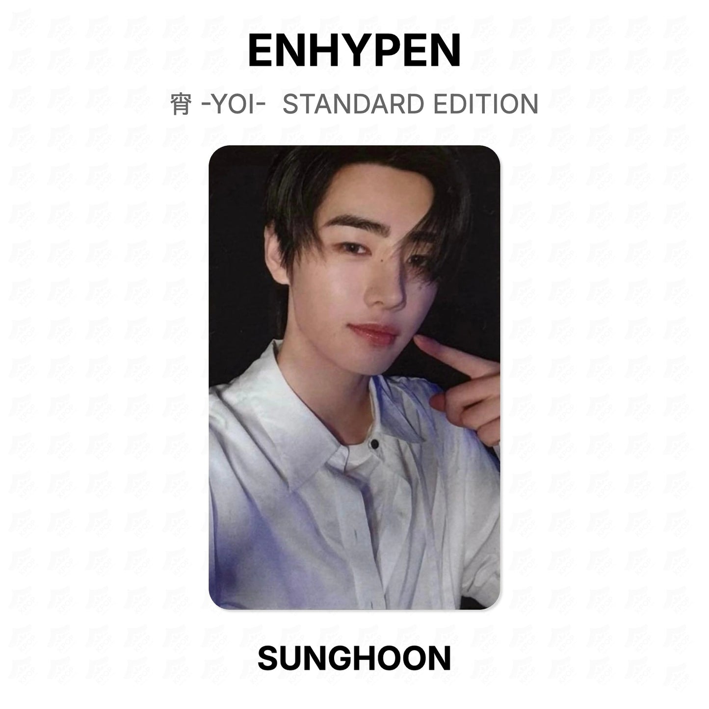 ENHYPEN 宵 -YOI- STANDARD EDITION Official Photocard