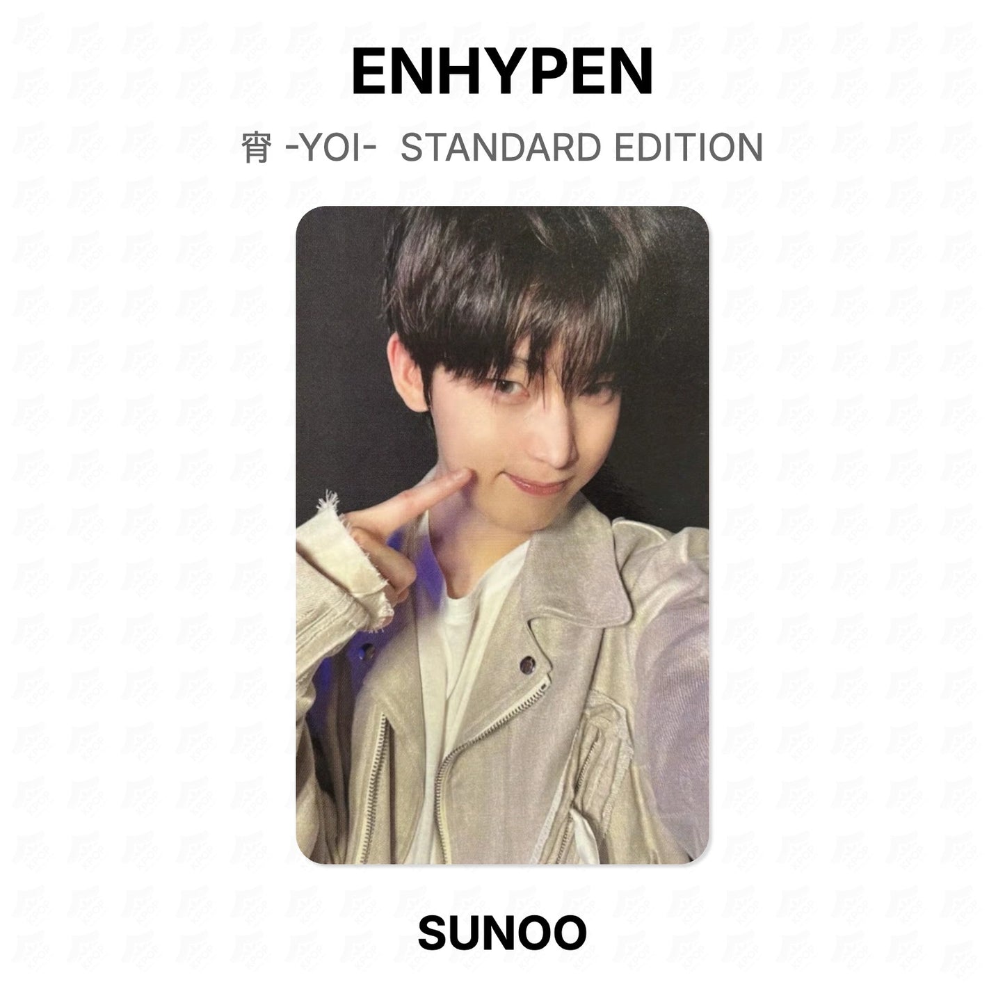 ENHYPEN 宵 -YOI- STANDARD EDITION Official Photocard