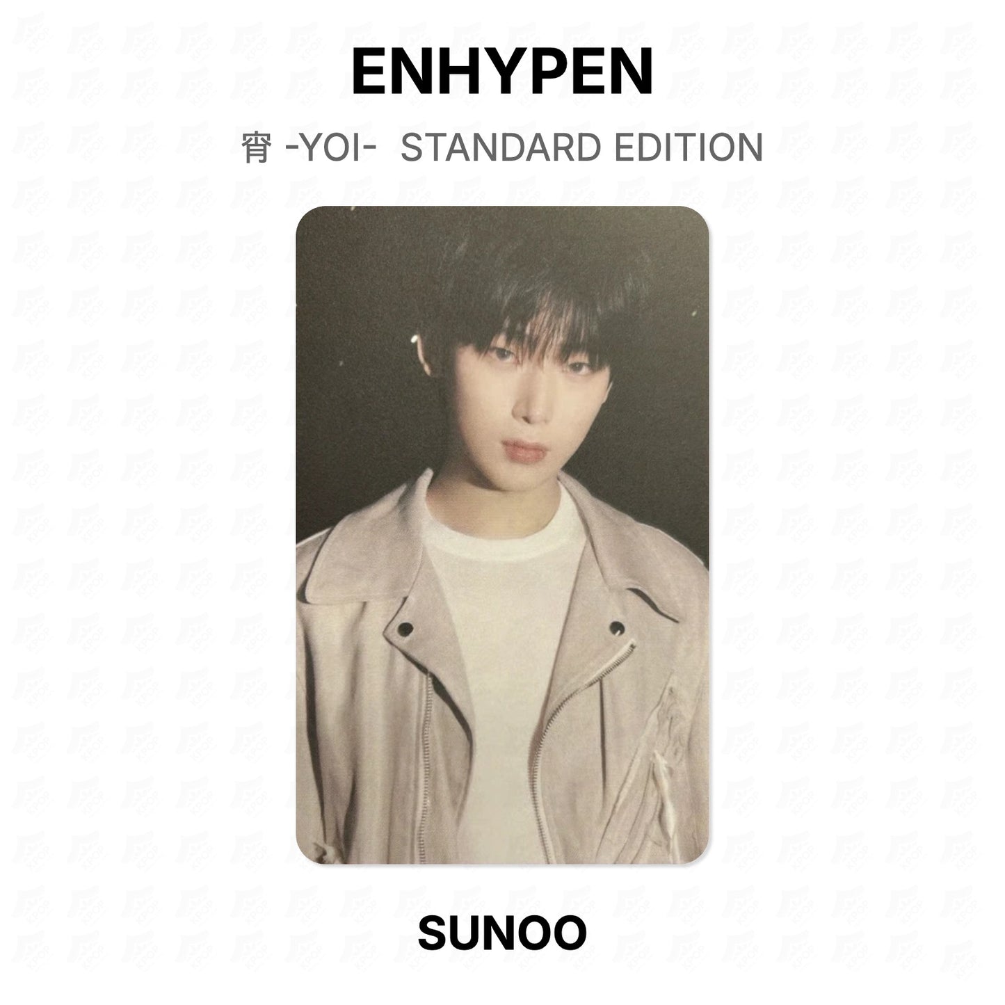 ENHYPEN 宵 -YOI- STANDARD EDITION Official Photocard