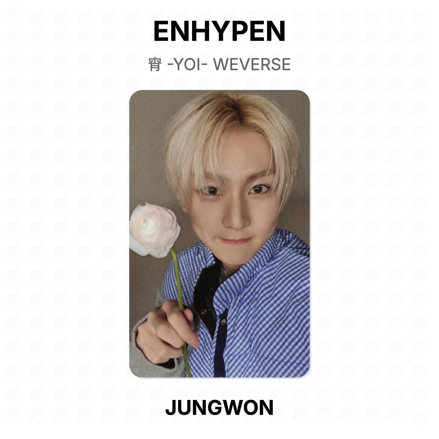 ENHYPEN 宵 -YOI- WEVERSE Official Photocard