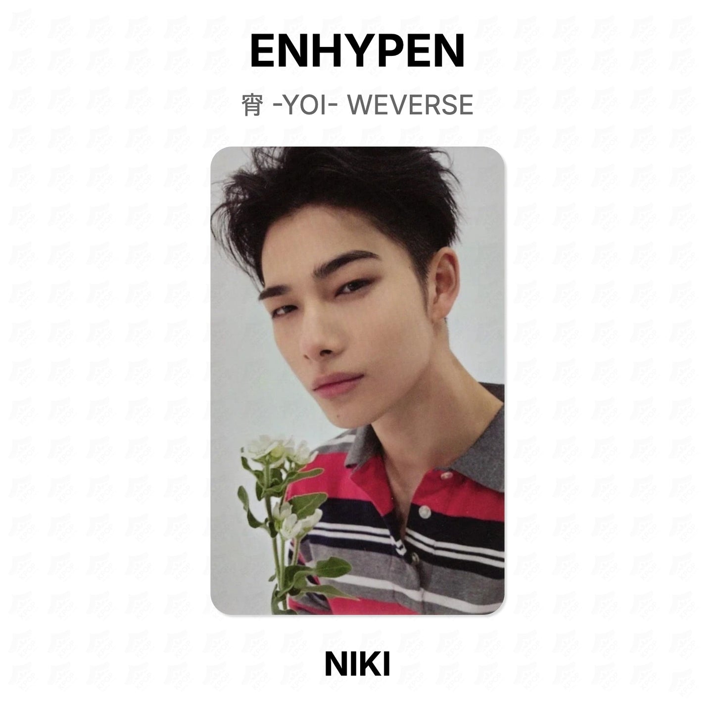 ENHYPEN 宵 -YOI- WEVERSE Official Photocard