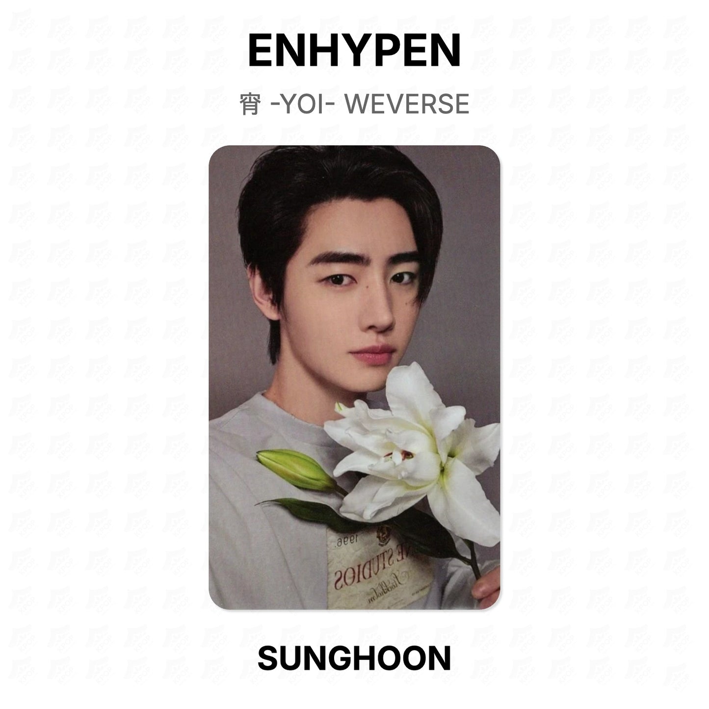 ENHYPEN 宵 -YOI- WEVERSE Official Photocard