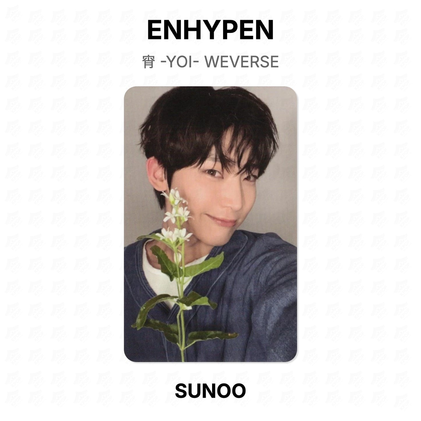 ENHYPEN 宵 -YOI- WEVERSE Official Photocard