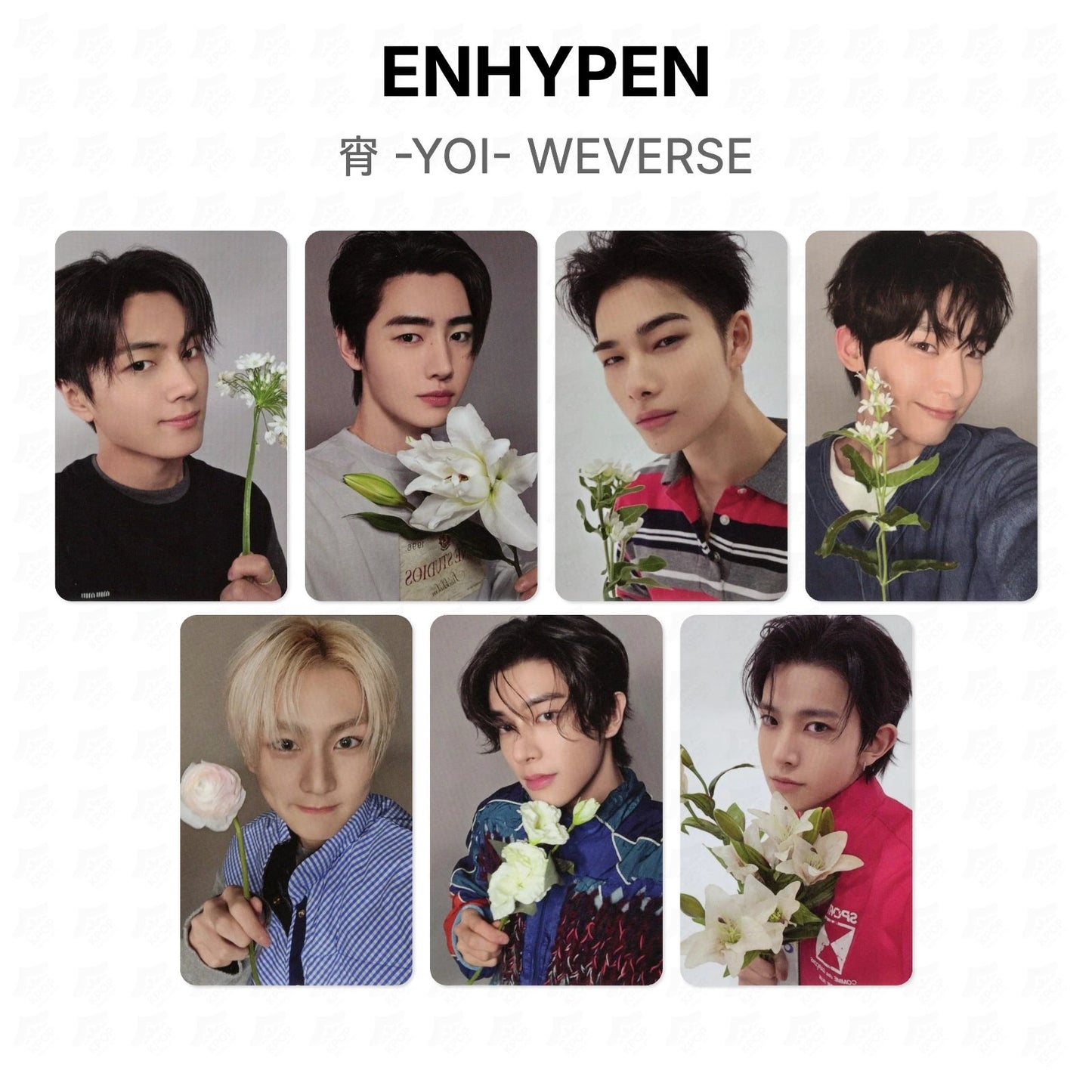 ENHYPEN 宵 -YOI- WEVERSE Official Photocard