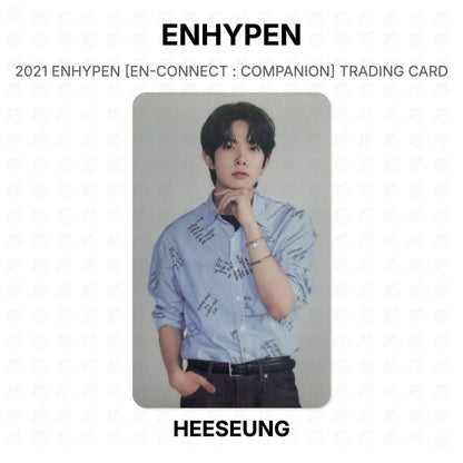 ENHYPEN 2021 ENHYPEN [EN-CONNECT : COMPANION] TRADING CARD Official Photocard