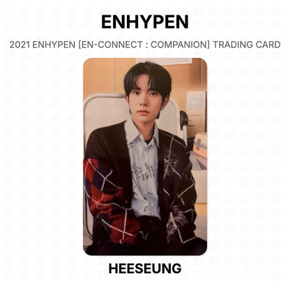 ENHYPEN 2021 ENHYPEN [EN-CONNECT : COMPANION] TRADING CARD Official Photocard