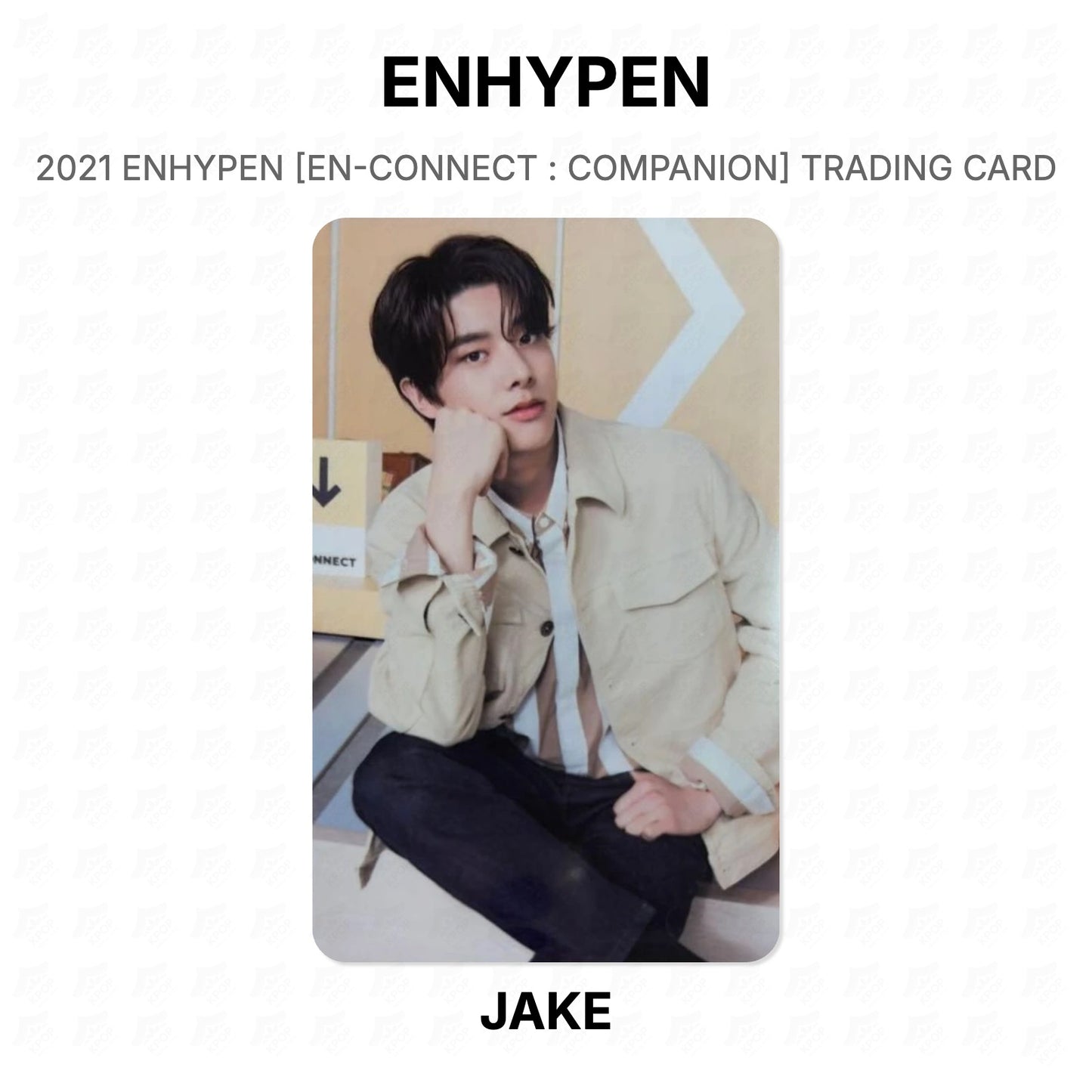 ENHYPEN 2021 ENHYPEN [EN-CONNECT : COMPANION] TRADING CARD Official Photocard