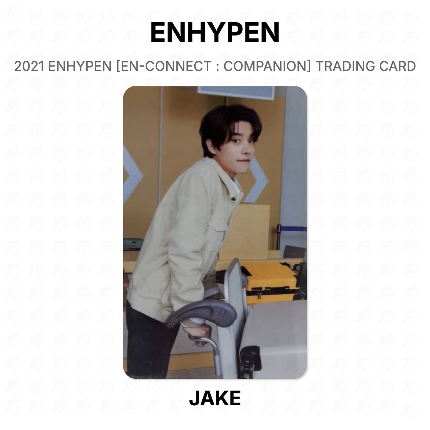 ENHYPEN 2021 ENHYPEN [EN-CONNECT : COMPANION] TRADING CARD Official Photocard