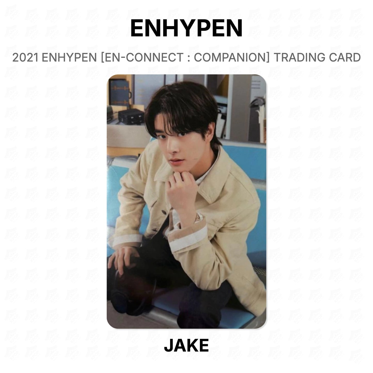 ENHYPEN 2021 ENHYPEN [EN-CONNECT : COMPANION] TRADING CARD Official Photocard
