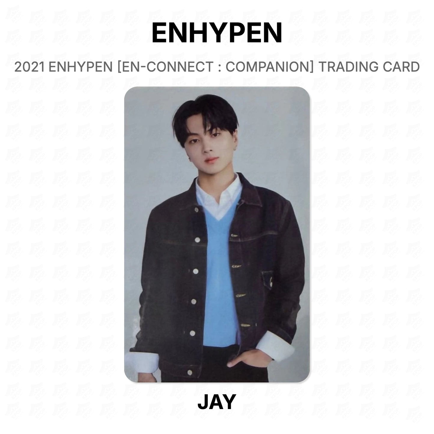 ENHYPEN 2021 ENHYPEN [EN-CONNECT : COMPANION] TRADING CARD Official Photocard