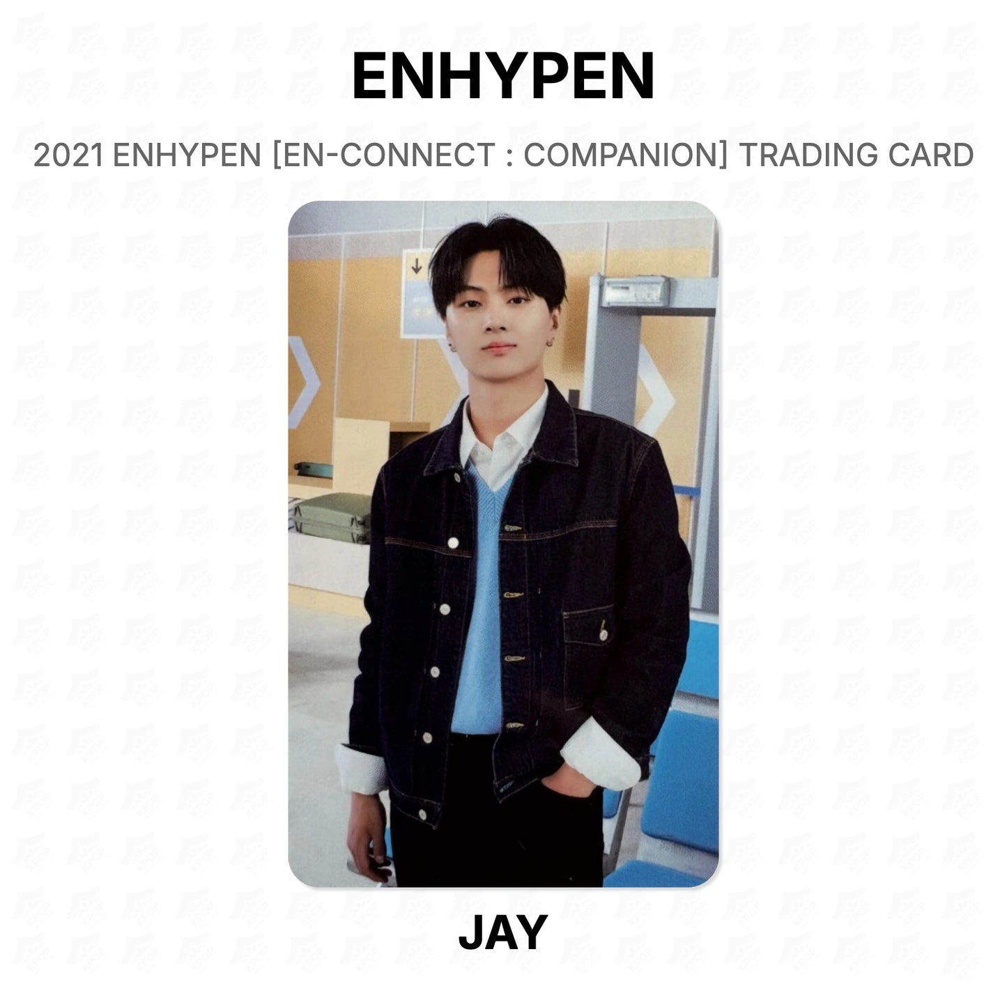 ENHYPEN 2021 ENHYPEN [EN-CONNECT : COMPANION] TRADING CARD Official Photocard